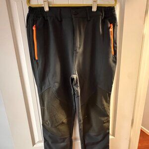 New Men ROAMIST Waterproof Snow Pants Insulated Fleece 34 X 32